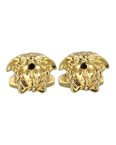 versace versus lion cufflinks|Versace cufflinks for men.